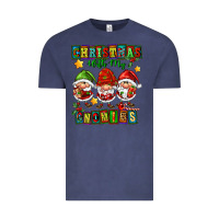 Vintage Denim christmas with my gnomies Vintage Tee - FaDigitalArtStudio