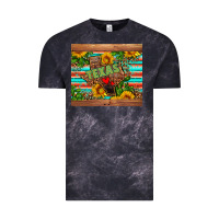 Cloud Black texas Vintage Tee - AdoDesignShop