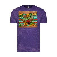 Cloud Purple texas Vintage Tee - AdoDesignShop