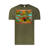 Vintage Olive texas Vintage Tee - AdoDesignShop