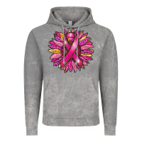 Breast Cancer Sunflower Vintage Hoodie | Teevron