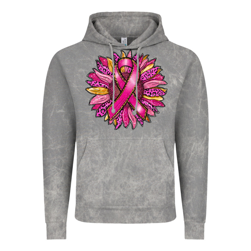 Breast Cancer Sunflower Vintage Hoodie by RanaPortraitStore | Teevron