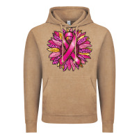 Vintage Coffee breast cancer sunflower Vintage Hoodie - RanaPortraitStore