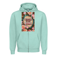Seafoam Western Welcome To Our Home Zipper Hoodie - LillyAllenDesigns