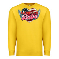 Lemon American babe Premium Sweatshirt - NancyCooperArtShop