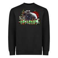 Black oh,snap! Heavyweight Sweatshirt - CowhideDigitalArt