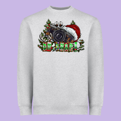 Oh,snap! Heavyweight Sweatshirt Designed By Cowhidedigitalart