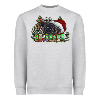 Heather Grey oh,snap! Heavyweight Sweatshirt - CowhideDigitalArt