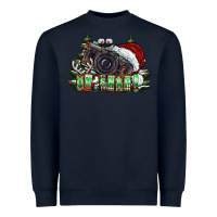 Navy oh,snap! Heavyweight Sweatshirt - CowhideDigitalArt