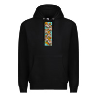 Black fall gnomes pen wrap 1 Premium Hoodie - Artiststas