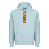 Blue Mist fall gnomes pen wrap 1 Premium Hoodie - Artiststas