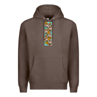 Coffee fall gnomes pen wrap 1 Premium Hoodie - Artiststas