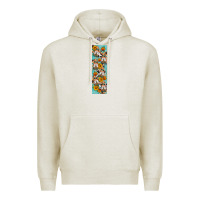 Oatmeal Heather fall gnomes pen wrap 1 Premium Hoodie - Artiststas