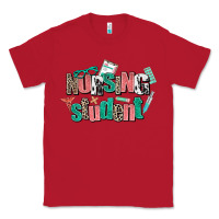 Red nursing student Classic Tee - AdoDesignShop