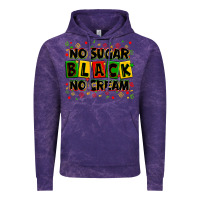 Cloud Purple no sugar no cream black Vintage Hoodie - Zillion Design Studio