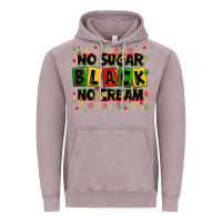 Vintage Zinc no sugar no cream black Vintage Hoodie - Zillion Design Studio