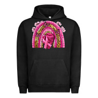 Pigment Black breast cancer rainbow Urban Hoodie - NancyCooperArtShop