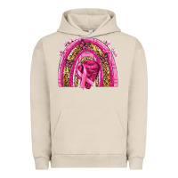 Pigment French Oak breast cancer rainbow Urban Hoodie - NancyCooperArtShop