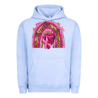 Pigment Grape Ice breast cancer rainbow Urban Hoodie - NancyCooperArtShop