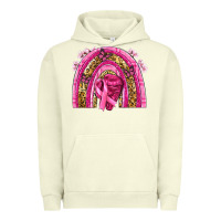 Pigment Pistachio breast cancer rainbow Urban Hoodie - NancyCooperArtShop