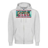 Dove Grey western mama     license plate Zipper Hoodie - BarkalooDesign