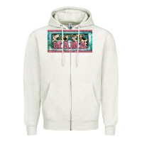 Oatmeal Heather western mama     license plate Zipper Hoodie - BarkalooDesign