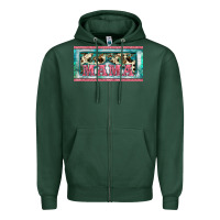 Sports Green western mama     license plate Zipper Hoodie - BarkalooDesign