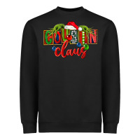 Black Cousin claus christmas Heavyweight Sweatshirt - FaDigitalArtStudio