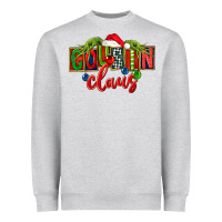 Heather Grey Cousin claus christmas Heavyweight Sweatshirt - FaDigitalArtStudio