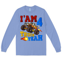 Colony Blue i'am four truck yeah Long Sleeve Tee - Artiststas