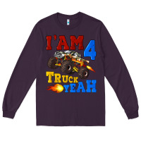 Plum i'am four truck yeah Long Sleeve Tee - Artiststas