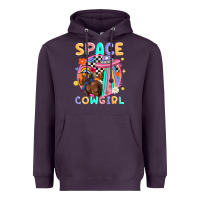 Plum space cowgirl Heavyweight Hoodie - MaliasSmallBusiness
