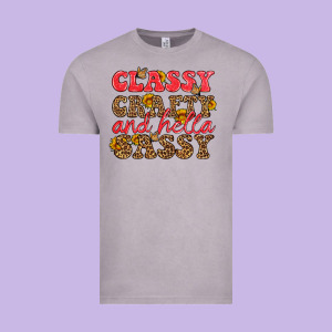 Classy Crafty And Hella Sassy Vintage Tee Designed By Hra Design Shop