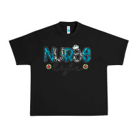 Black Nurse life Urban Heavy Tee - CowhideDigitalArt