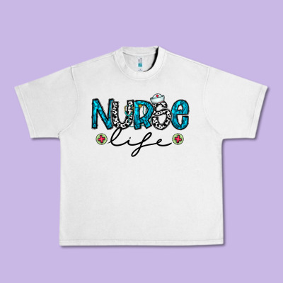 Nurse Life Urban Heavy Tee Designed By Cowhidedigitalart