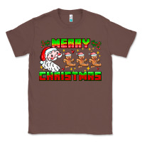 Chestnut Merry Christmas Classic Tee - CowhideDigitalArt