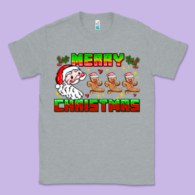 Merry Christmas Classic Tee Designed By Cowhidedigitalart