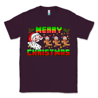 Plum Merry Christmas Classic Tee - CowhideDigitalArt