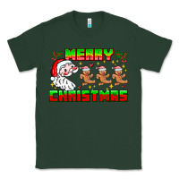 Sports Green Merry Christmas Classic Tee - CowhideDigitalArt