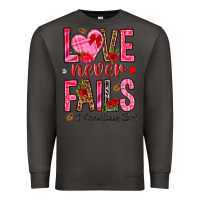 Smoke love never fails i corintians 13 8 Premium Sweatshirt - NancyCooperArtShop