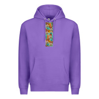Purple fall gnomes pen wrap 2 Premium Hoodie - Artiststas