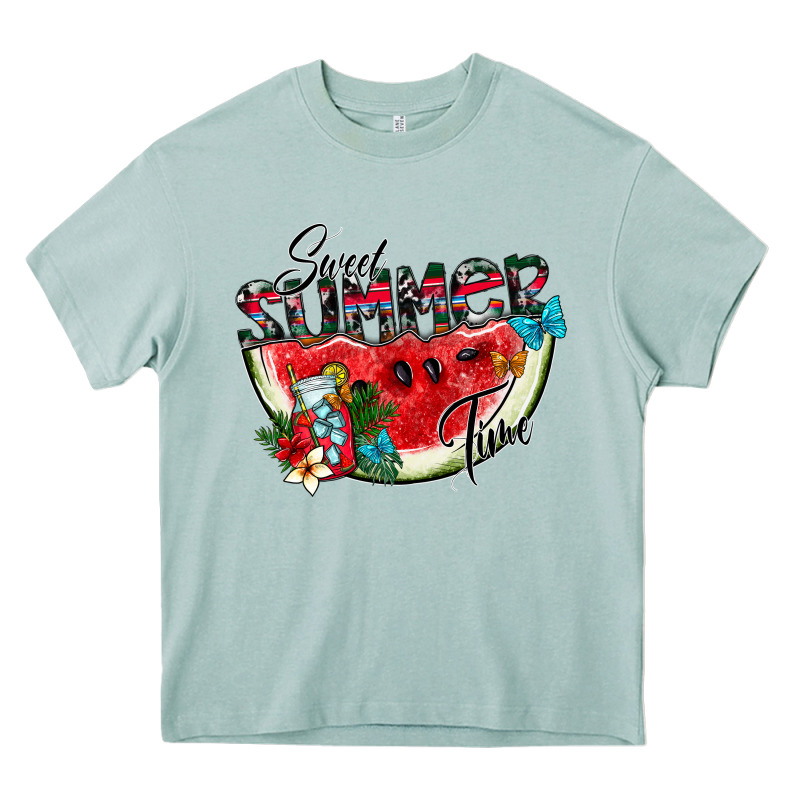 Sweet Summer Time Heavy Core Tee by SublimationCraftShop | Teevron