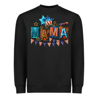 Black All American Mama 4th of July Heavyweight Sweatshirt - CowGirlArtShop
