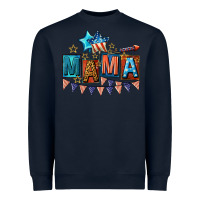 Navy All American Mama 4th of July Heavyweight Sweatshirt - CowGirlArtShop