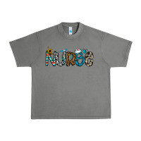 Tornado nurse Urban Heavy Tee - CowhideDigitalArt