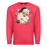 Cardinal white christmas santa claus Premium Sweatshirt - MaliasSmallBusiness