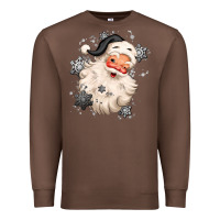 Chestnut white christmas santa claus Premium Sweatshirt - MaliasSmallBusiness