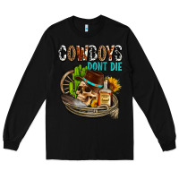 Black cowboys don't die Long Sleeve Tee - AdoDesignShop