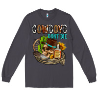 Smoke cowboys don't die Long Sleeve Tee - AdoDesignShop