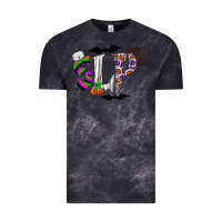 Cloud Black slp Vintage Tee - CowhideDigitalArt